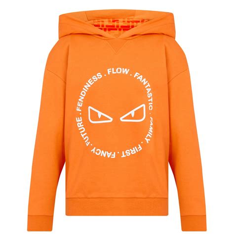 fendi orange eyes|fendi eyes hoodie.